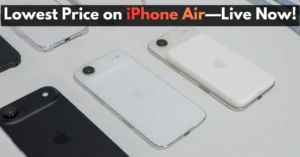 iPhone Air Black Friday Offer Apple’s Thinnest iPhone Now at Its Lowest Price on Croma