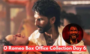 o romeo box office collection, o romeo day wise collection